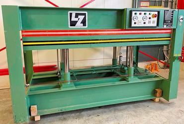 Electro-hydraulic veneer press Langzauner LZT 60-S