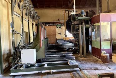 Vertical log band saw Bögli 1600