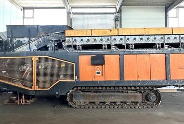 Mobile 2-fraction spiral shaft screen GÜNTHER / Doppstadt SPLITTER F2