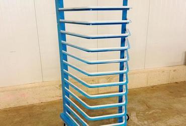 Commissioning trolley / paint drying trolley Reinhold Beck Maschinenbau Trapez