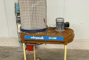 Mobile extraction unit / mobile dust extractor Scheppach HA 3200