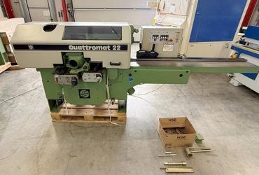 Four-sided planer and moulder WEINIG Quattromat 22