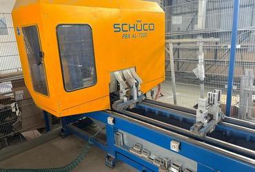 CNC profile machining center Schüco PBX AL 7200