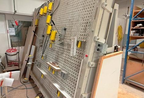 Perforated plate press Hess JULIA