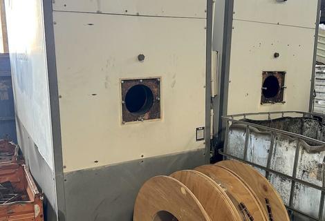 2 units stationary warm air heater / generator Kroll 730 S-300