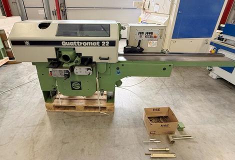 Four-sided planer and moulder WEINIG Quattromat 22