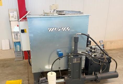Briquetting press with screw conveyor WEIMA C 150