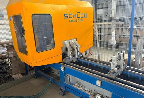 CNC profile machining center Schüco PBX AL 7200