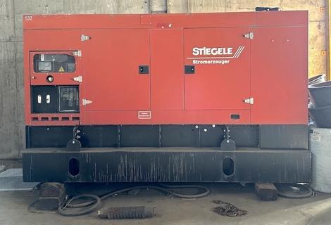 Diesel generator set Stiegele / Volvo Penta 250 kVA