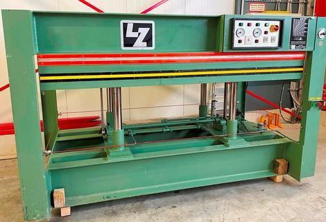 Electro-hydraulic veneer press Langzauner LZT 60-S
