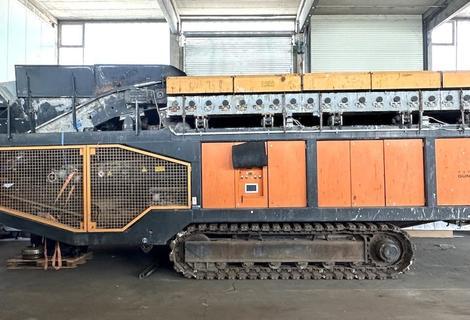 Mobile 2-fraction spiral shaft screen GÜNTHER / Doppstadt SPLITTER F2